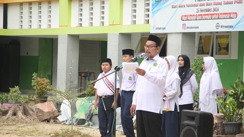 Peringatan Harkitnas Ke 117 Di MTs Terpadu Langsa
